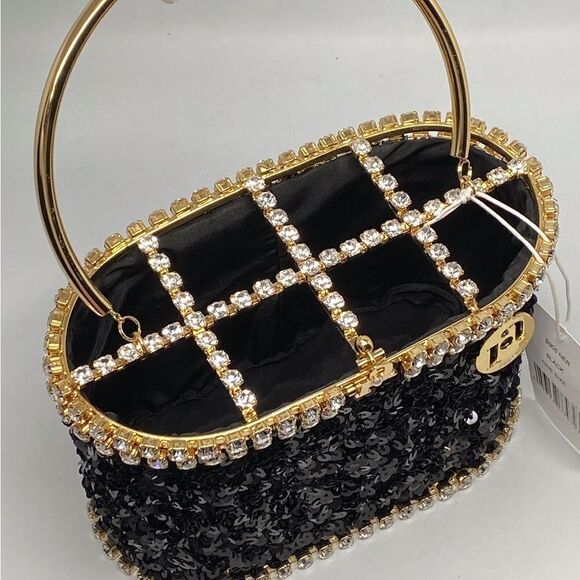 Rosantica Holli Ballerina sequin-embellished top handle bag - Picture 7 of 12